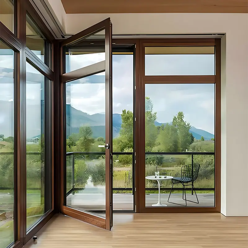 Uși de sistem din aliaj de aluminiu