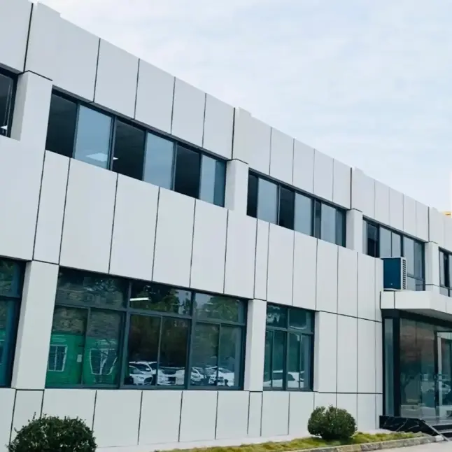 Pereți cortină convenționali din aluminiu plat cu un singur panou