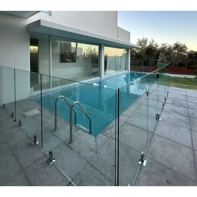 Balustrade din sticla pentru piscina