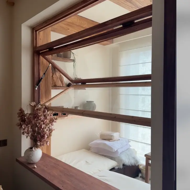 Aluminum Alloy Top Hinged Windows