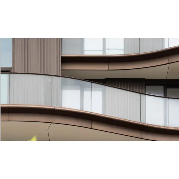 Sticla profilata pentru balustrade