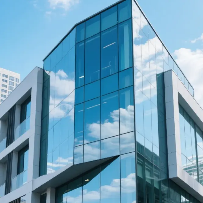 Sticla securizata pentru pereti cortina